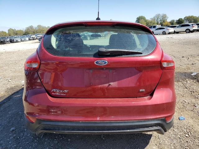 1FADP3K25FL253728 - 2015 FORD FOCUS SE RED photo 6