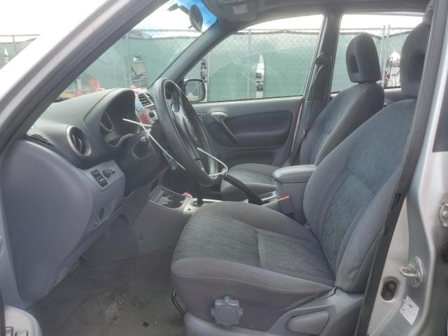 JTEGH20VX20042480 - 2002 TOYOTA RAV4 SILVER photo 7