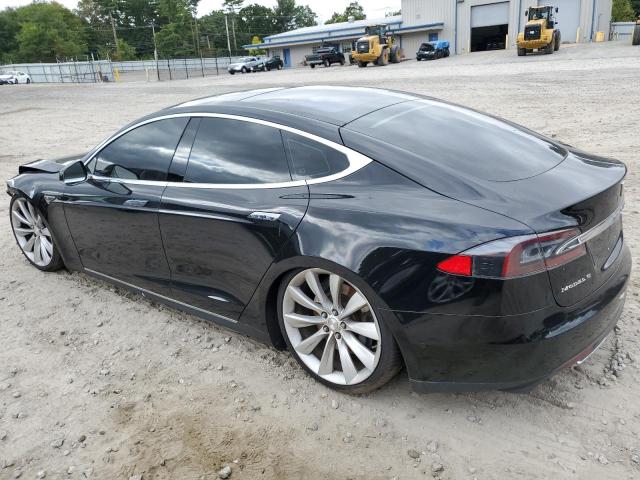 5YJSA1E23GF124961 - 2016 TESLA MODEL S BLACK photo 2