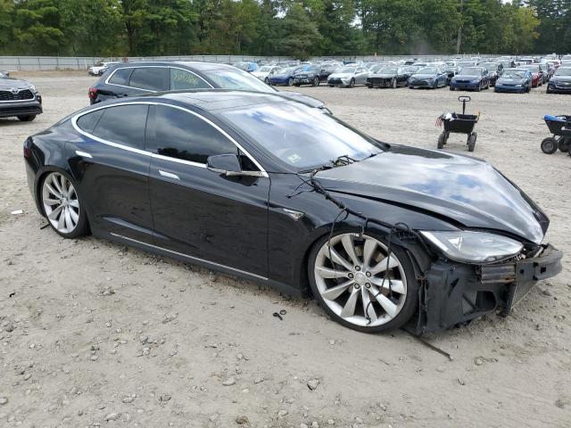 5YJSA1E23GF124961 - 2016 TESLA MODEL S BLACK photo 4