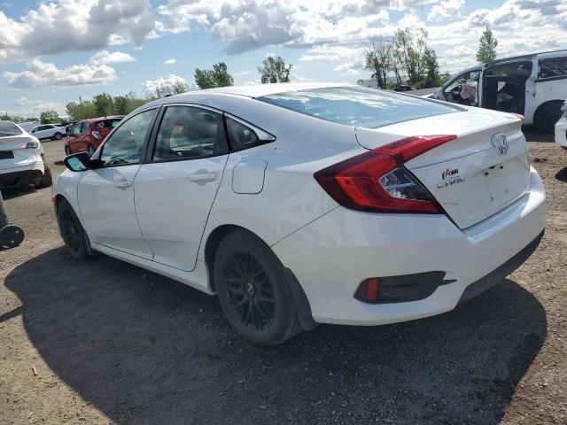 2HGFC2F82JH005614 - 2018 HONDA CIVIC EX WHITE photo 2