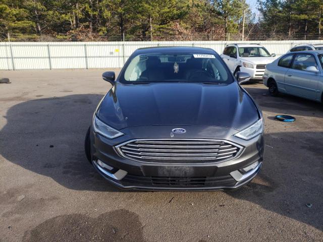 3FA6P0RU0JR205952 - 2018 FORD FUSION TITANIUM/PLATINUM HEV CHARCOAL photo 5