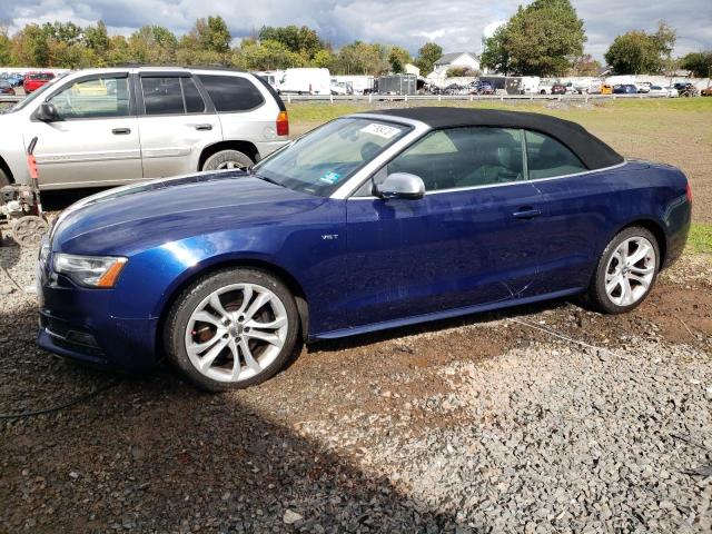 WAUVGAFH5DN001977 - 2013 AUDI S5 PRESTIGE BLUE photo 1