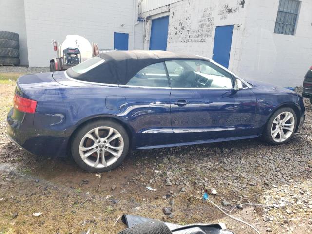 WAUVGAFH5DN001977 - 2013 AUDI S5 PRESTIGE BLUE photo 3