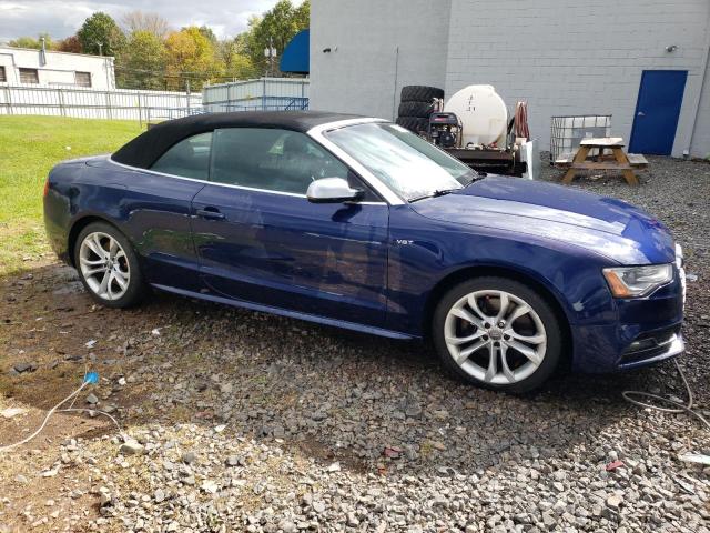 WAUVGAFH5DN001977 - 2013 AUDI S5 PRESTIGE BLUE photo 4