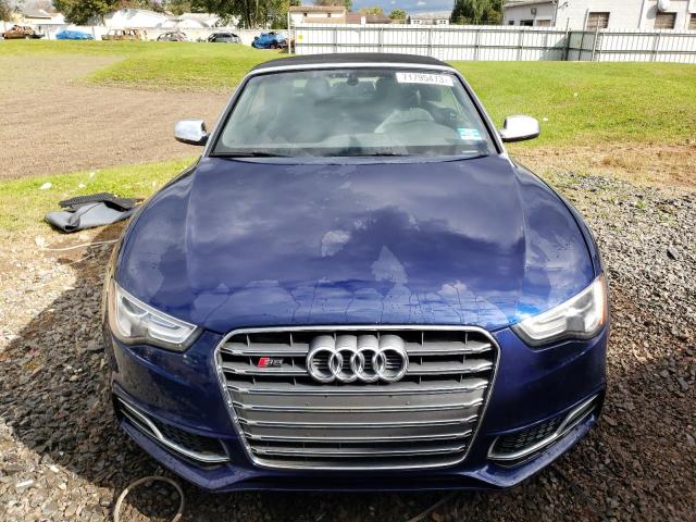 WAUVGAFH5DN001977 - 2013 AUDI S5 PRESTIGE BLUE photo 5