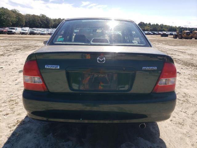 JM1BJ2226X0182555 - 1999 MAZDA PROTEGE DX 绿色 照片 6