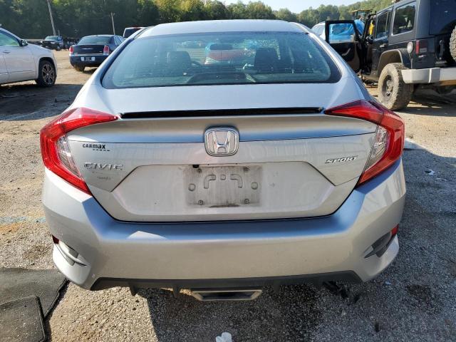 2HGFC2F8XMH518405 - 2021 HONDA CIVIC SPORT SILVER photo 6