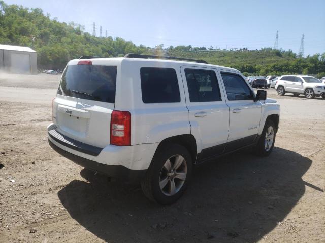 1C4NJRBB2ED816553 - 2014 JEEP PATRIOT SPORT WHITE photo 3