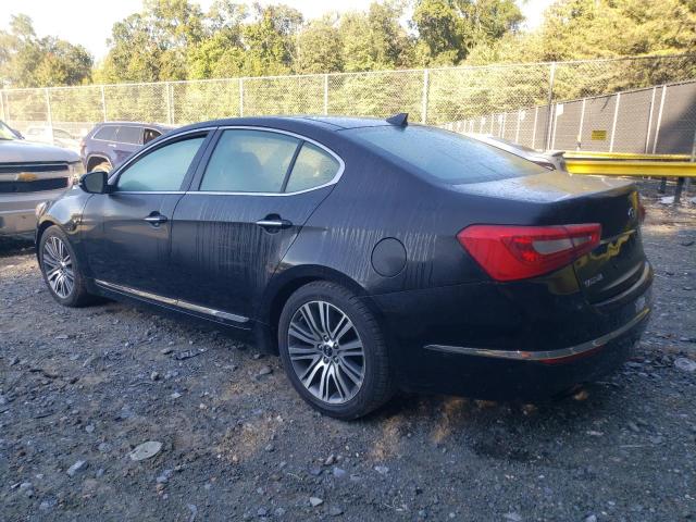 KNALN4D75E5139741 - 2014 KIA CADENZA PREMIUM BLACK photo 2