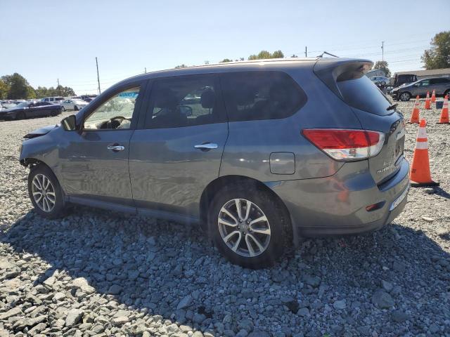 5N1AR2MN8FC614096 - 2015 NISSAN PATHFINDER S GRAY photo 2