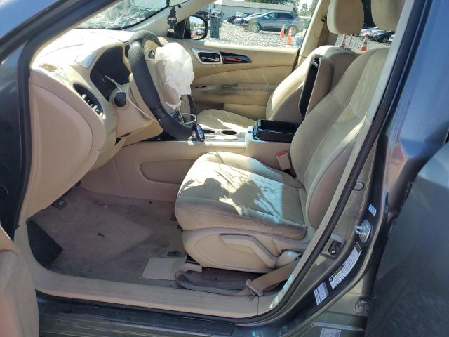 5N1AR2MN8FC614096 - 2015 NISSAN PATHFINDER S GRAY photo 7