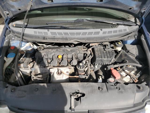 19XFA1F58AE084920 - 2010 HONDA CIVIC LX BLUE photo 11