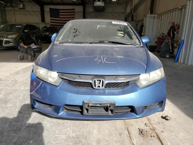 19XFA1F58AE084920 - 2010 HONDA CIVIC LX BLUE photo 5