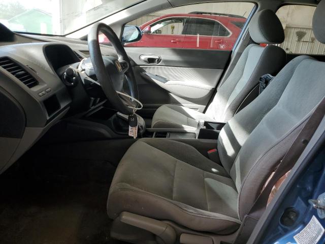 19XFA1F58AE084920 - 2010 HONDA CIVIC LX BLUE photo 7