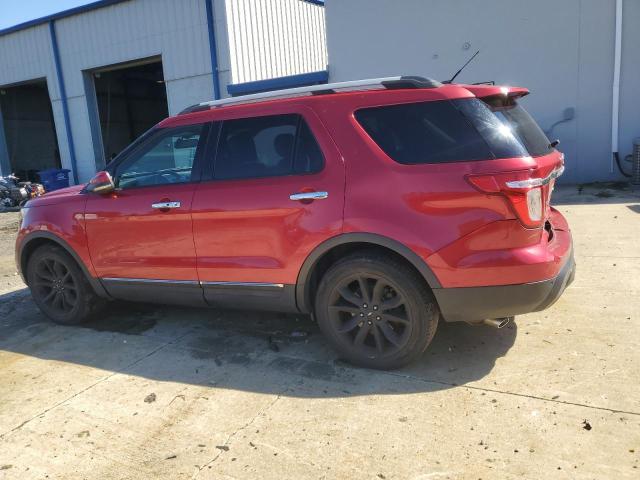 1FMHK8F82CGA51659 - 2012 FORD EXPLORER LIMITED RED photo 2