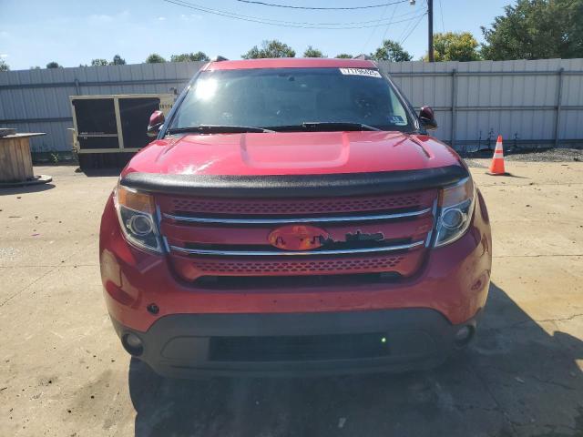 1FMHK8F82CGA51659 - 2012 FORD EXPLORER LIMITED RED photo 5