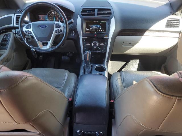 1FMHK8F82CGA51659 - 2012 FORD EXPLORER LIMITED RED photo 8