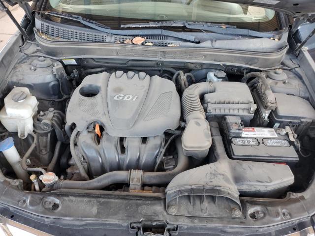 5NPEC4AC1CH395634 - 2012 HYUNDAI SONATA SE GRAY photo 11