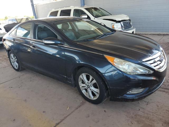 5NPEC4AC1CH395634 - 2012 HYUNDAI SONATA SE GRAY photo 4