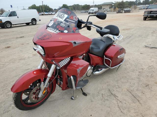 5VPTW36N5D3015406 - 2013 VICTORY MOTORCYCLES CROSS COUN TOUR RED photo 2