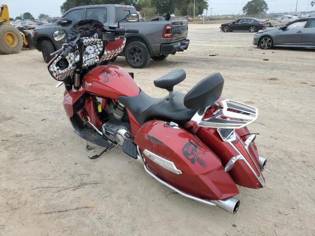 5VPTW36N5D3015406 - 2013 VICTORY MOTORCYCLES CROSS COUN TOUR RED photo 3