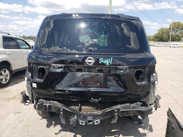 JN8AY2AC7P9180329 - 2023 NISSAN ARMADA S BLACK photo 6