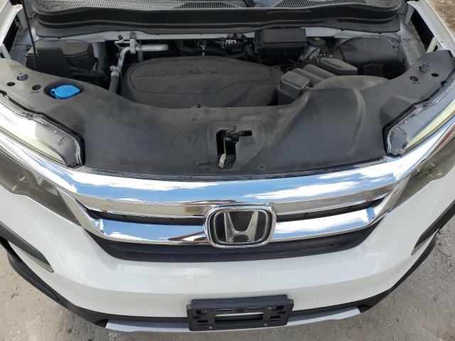 5FNYF5H54MB026039 - 2021 HONDA PILOT EXL WHITE photo 12