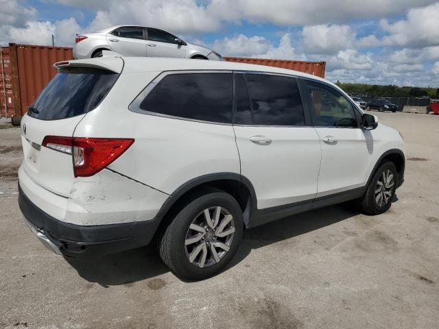 5FNYF5H54MB026039 - 2021 HONDA PILOT EXL WHITE photo 3