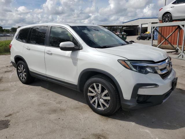 5FNYF5H54MB026039 - 2021 HONDA PILOT EXL WHITE photo 4