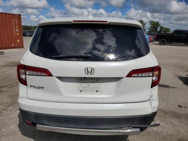 5FNYF5H54MB026039 - 2021 HONDA PILOT EXL WHITE photo 6