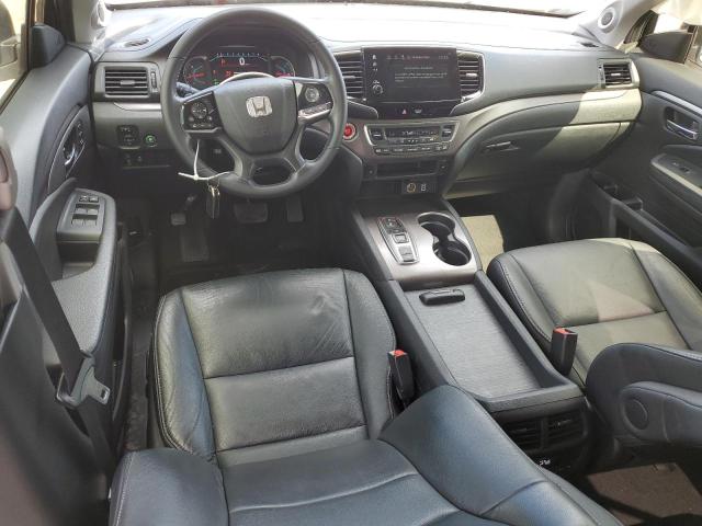 5FNYF5H54MB026039 - 2021 HONDA PILOT EXL WHITE photo 8