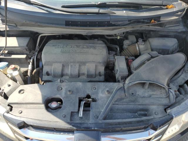 5FNRL5H66HB018908 - 2017 HONDA ODYSSEY EXL BLACK photo 12