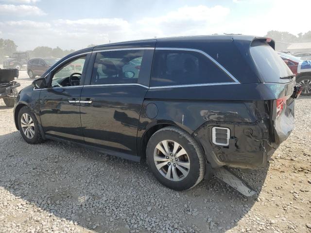 5FNRL5H66HB018908 - 2017 HONDA ODYSSEY EXL BLACK photo 2