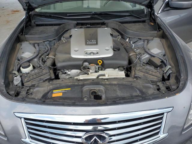 JN1CV6AP7DM724931 - 2013 INFINITI G37 BASE GRAY photo 11
