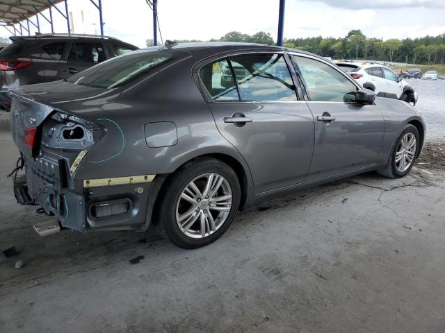 JN1CV6AP7DM724931 - 2013 INFINITI G37 BASE GRAY photo 3