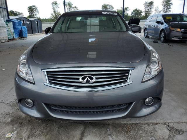 JN1CV6AP7DM724931 - 2013 INFINITI G37 BASE GRAY photo 5