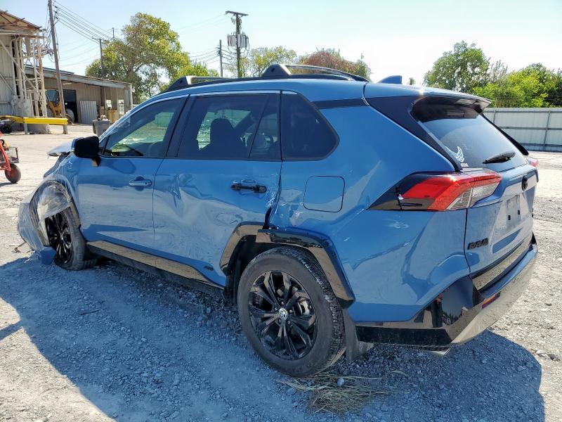 JTM16RFV2PD093245 - 2023 TOYOTA RAV4 SE BLUE photo 2