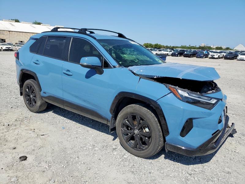 JTM16RFV2PD093245 - 2023 TOYOTA RAV4 SE BLUE photo 4