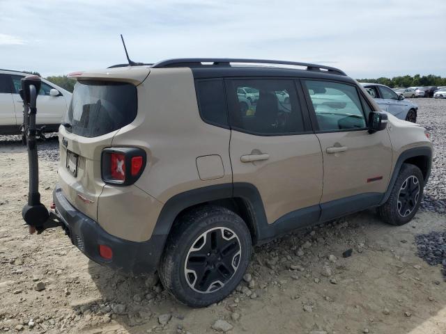 ZACCJBCT0FPB55383 - 2015 JEEP RENEGADE TRAILHAWK TAN photo 3