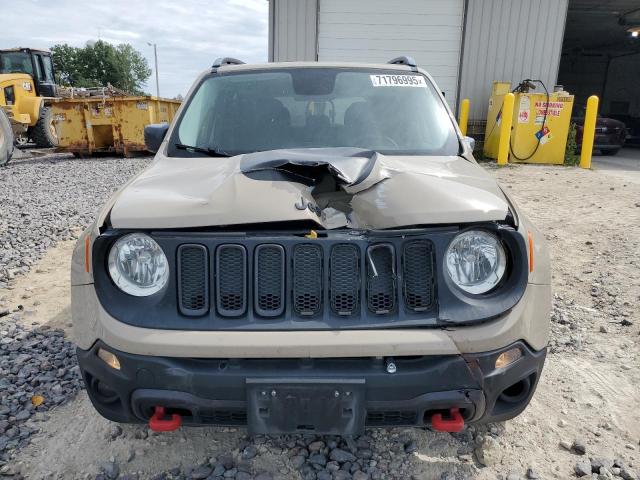 ZACCJBCT0FPB55383 - 2015 JEEP RENEGADE TRAILHAWK TAN photo 5