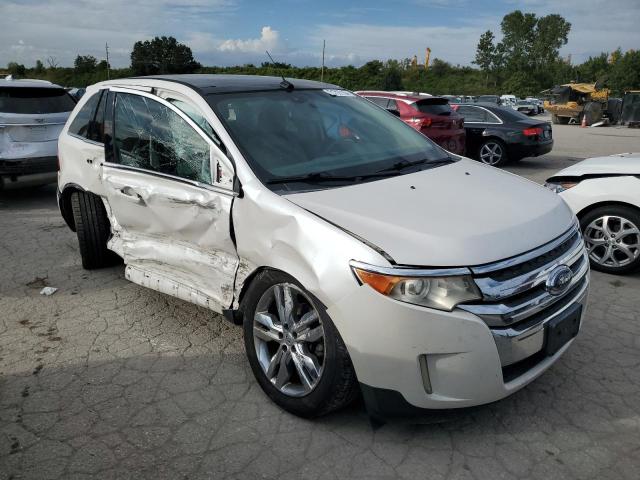 2FMDK3KC6BBA74704 - 2011 FORD EDGE LIMITED WHITE photo 4