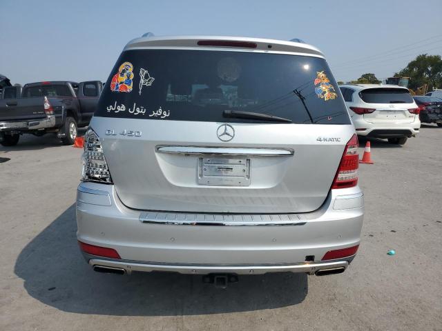 4JGBF7BE6BA648427 - 2011 MERCEDES-BENZ GL 450 4MATIC SILVER photo 6