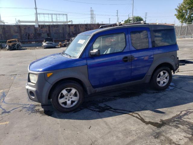 5J6YH286X4L037572 - 2004 HONDA ELEMENT EX BLUE photo 1