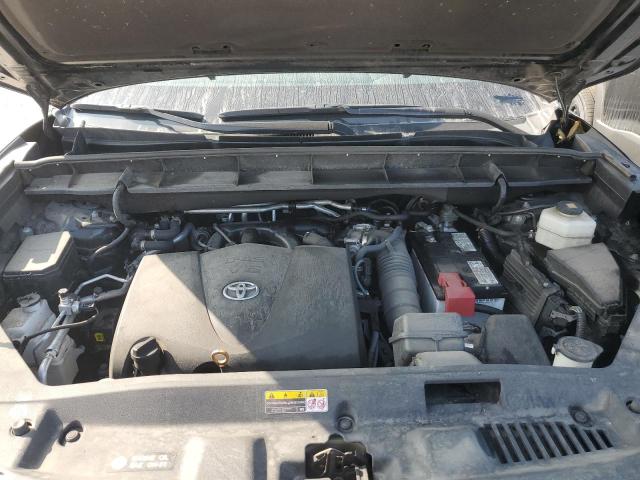 5TDGZRBH2NS226749 - 2022 TOYOTA HIGHLANDER XLE შავი ფოტო 12