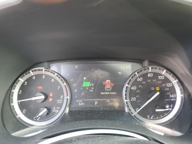 5TDGZRBH2NS226749 - 2022 TOYOTA HIGHLANDER XLE შავი ფოტო 9