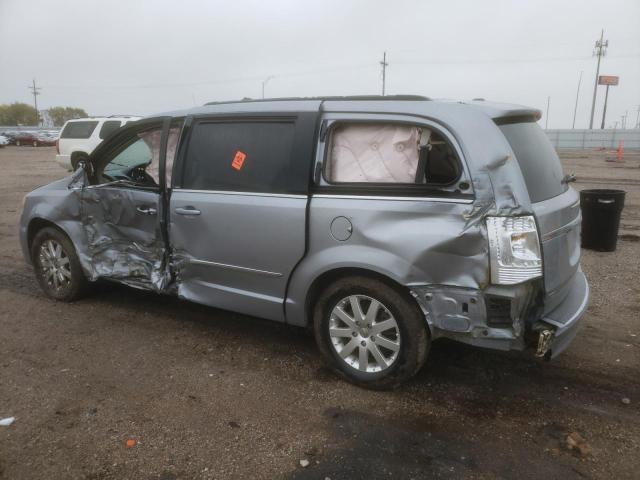 2C4RC1BG4DR793054 - 2013 CHRYSLER TOWN & COU TOURING SILVER photo 2