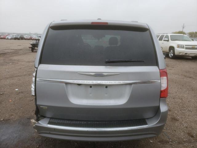 2C4RC1BG4DR793054 - 2013 CHRYSLER TOWN & COU TOURING SILVER photo 6