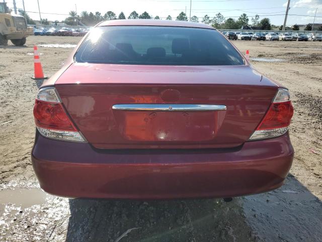 4T1BE32K66U153019 - 2006 TOYOTA CAMRY LE RED photo 6