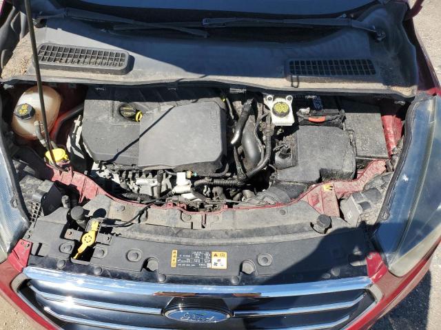 1FMCU0GD3HUC17620 - 2017 FORD ESCAPE SE წითელი ფოტო 12